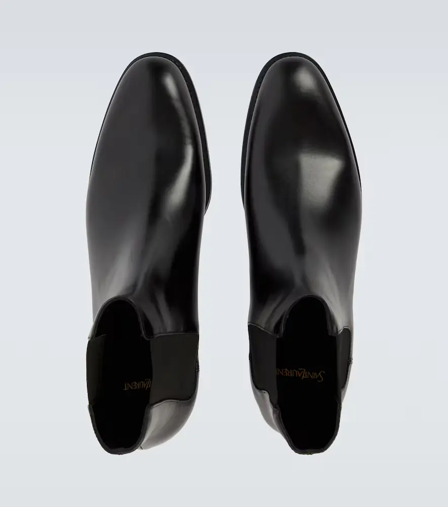 Saint Laurent Adrien leather Chelsea boots | Thumbnail 5