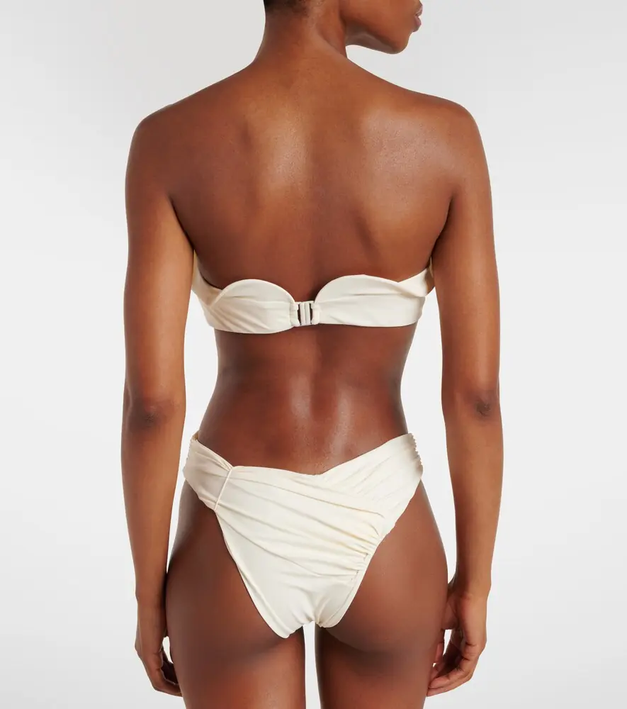 Magda Butrym Floral-appliqué bikini top | Thumbnail 3 Magda Butrym Floral-appliqué bikini top | Thumbnail 3