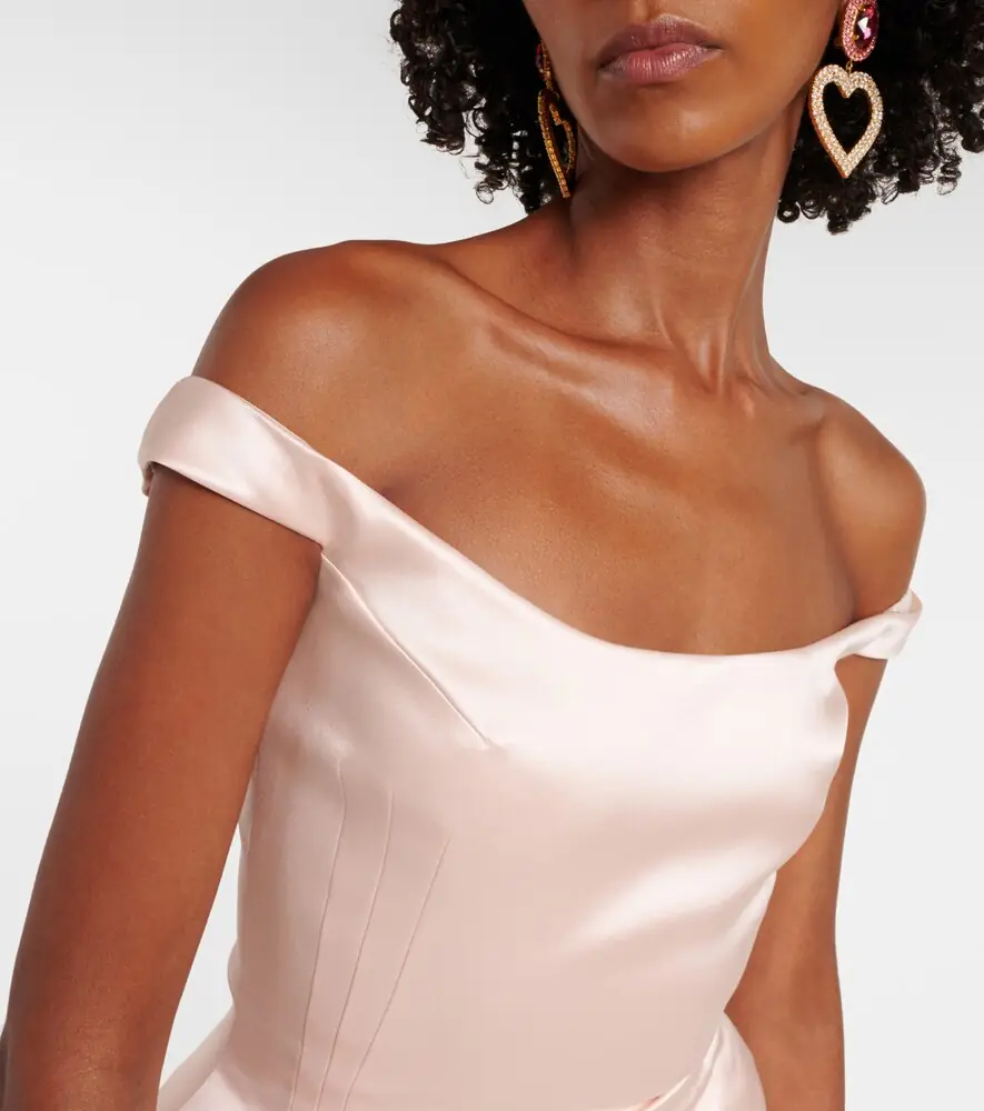 Magda Butrym Silk satin minidress | Thumbnail 3