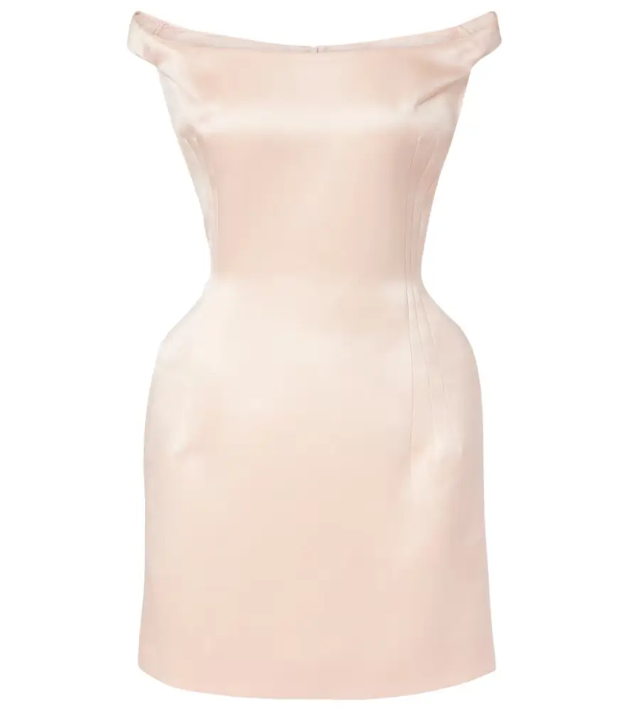 Magda Butrym Silk satin minidress