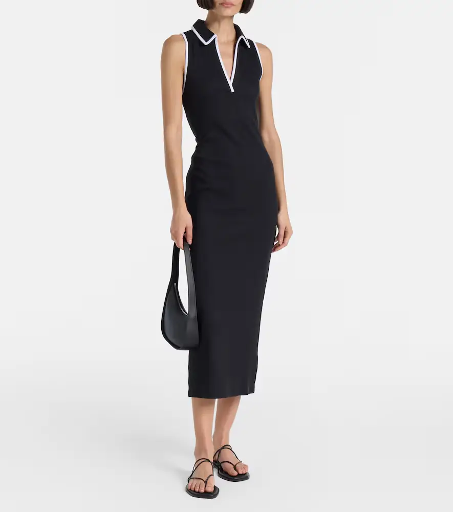 Veronica Beard Darien cotton-blend polo dress | Thumbnail 3