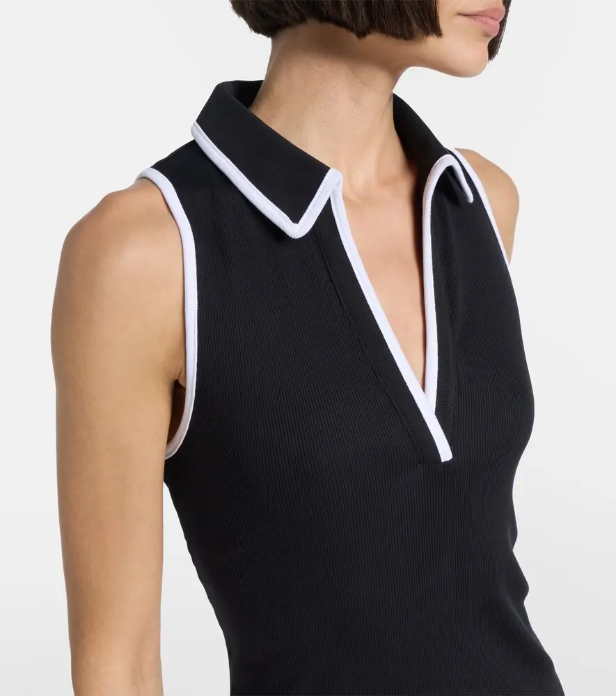 Veronica Beard Darien cotton-blend polo dress | Thumbnail 5