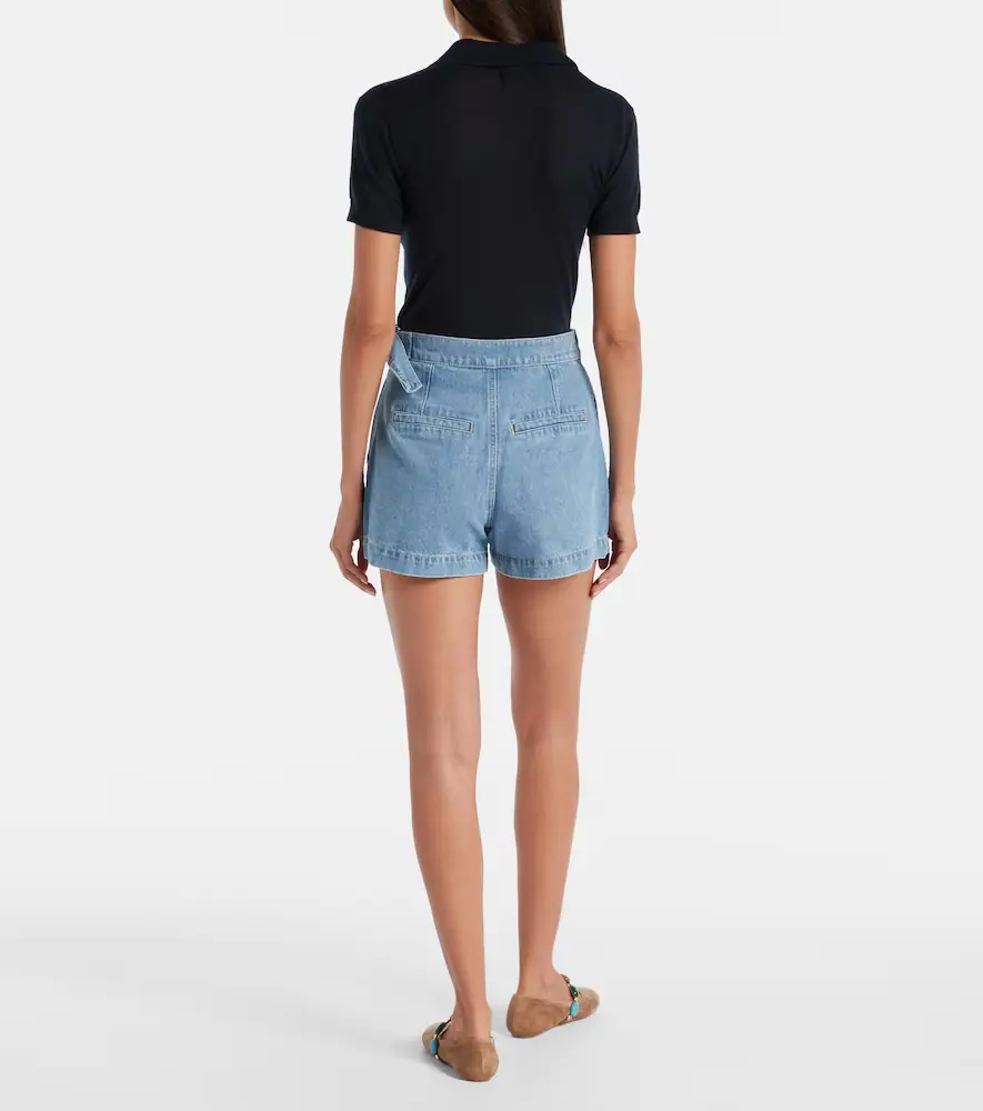 Veronica Beard Diaz denim skort | Thumbnail 2 Veronica Beard Diaz denim skort | Thumbnail 2