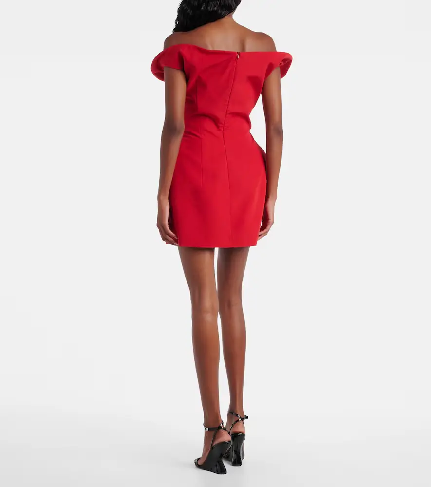 Magda Butrym Asymmetric cotton-blend minidress | Thumbnail 5