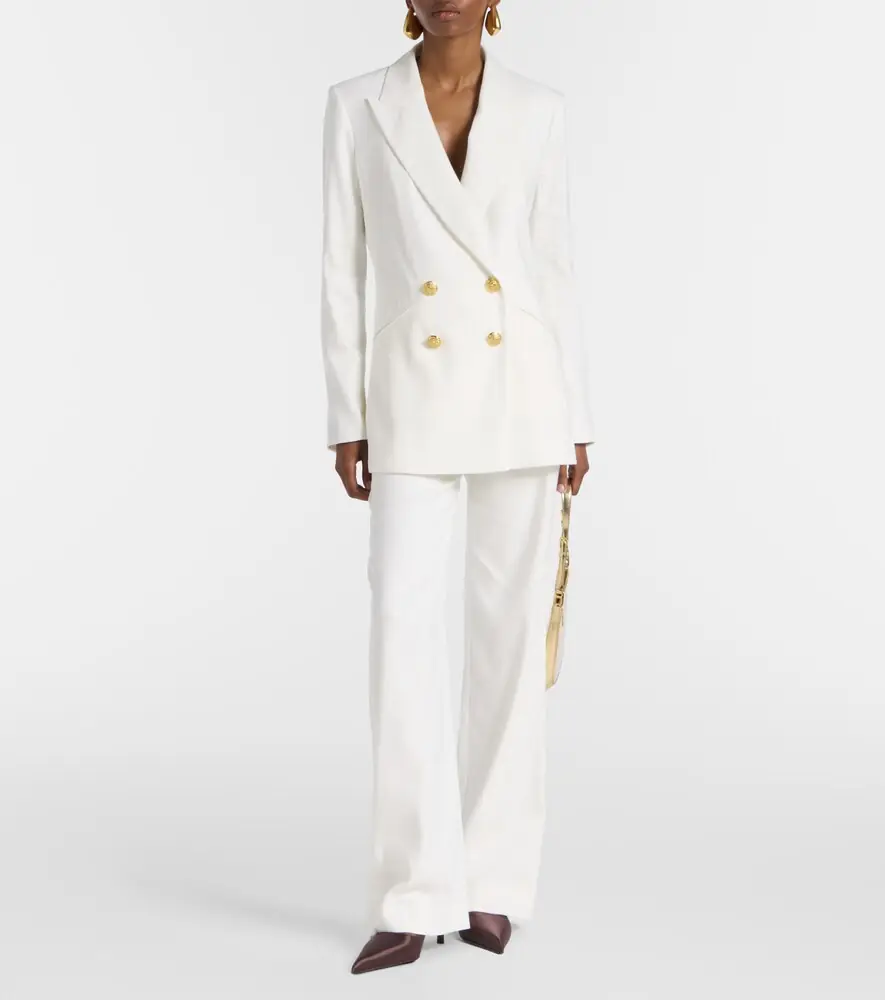 Veronica Beard Dale linen-blend blazer | Thumbnail 6 Veronica Beard Dale linen-blend blazer | Thumbnail 6