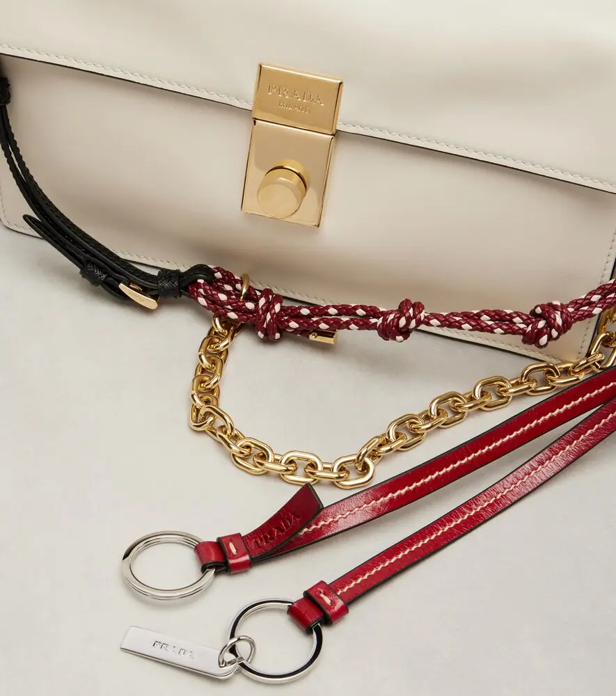 Prada Soft Sound Small leather shoulder bag | Thumbnail 2