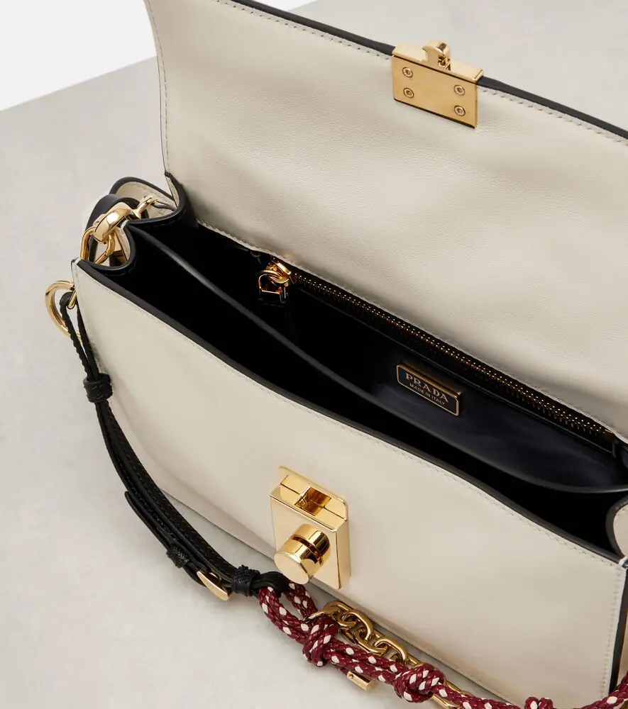 Prada Soft Sound Small leather shoulder bag | Thumbnail 3