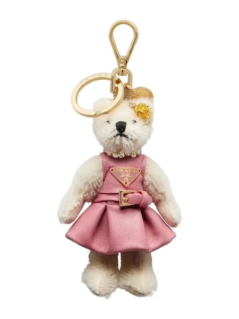 Teddy bag charm