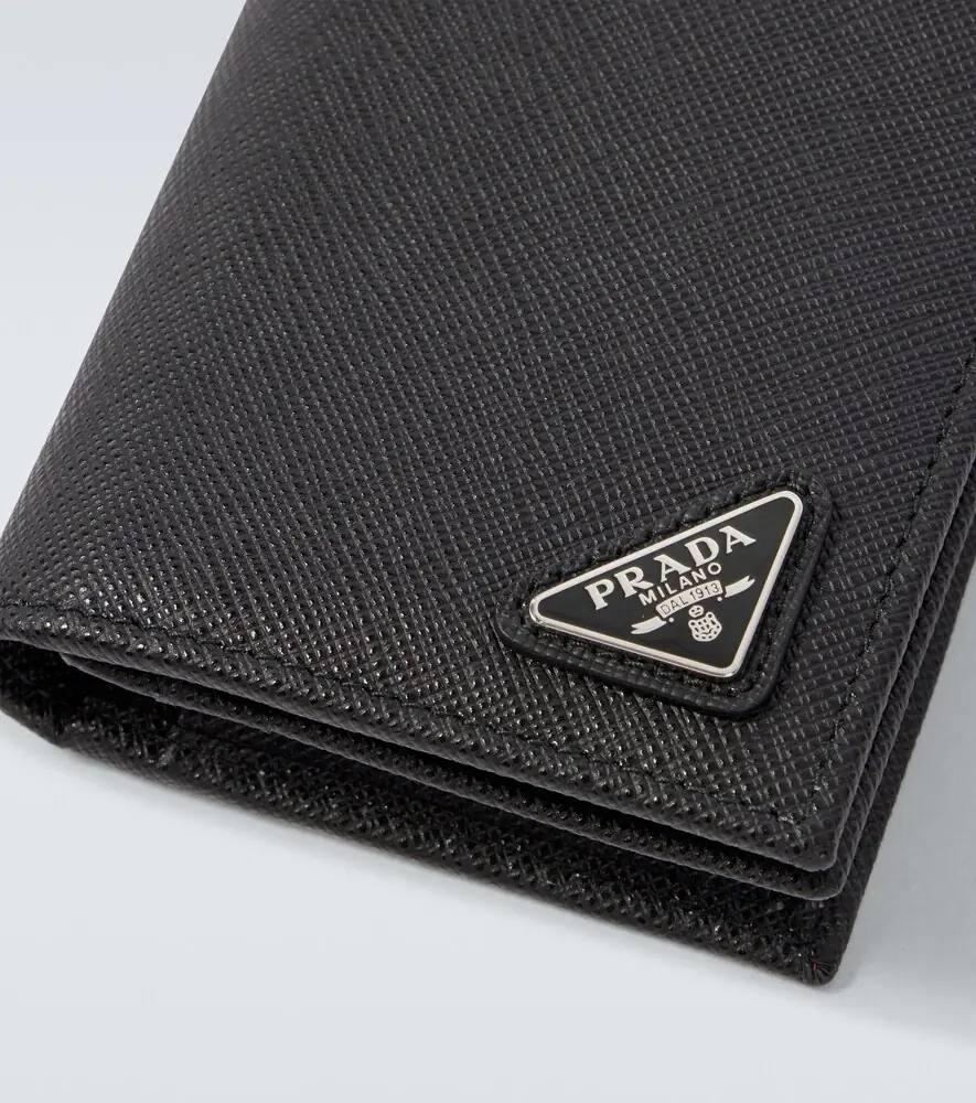 Prada Logo Saffiano leather card case | Thumbnail 2 Prada Logo Saffiano leather card case | Thumbnail 2