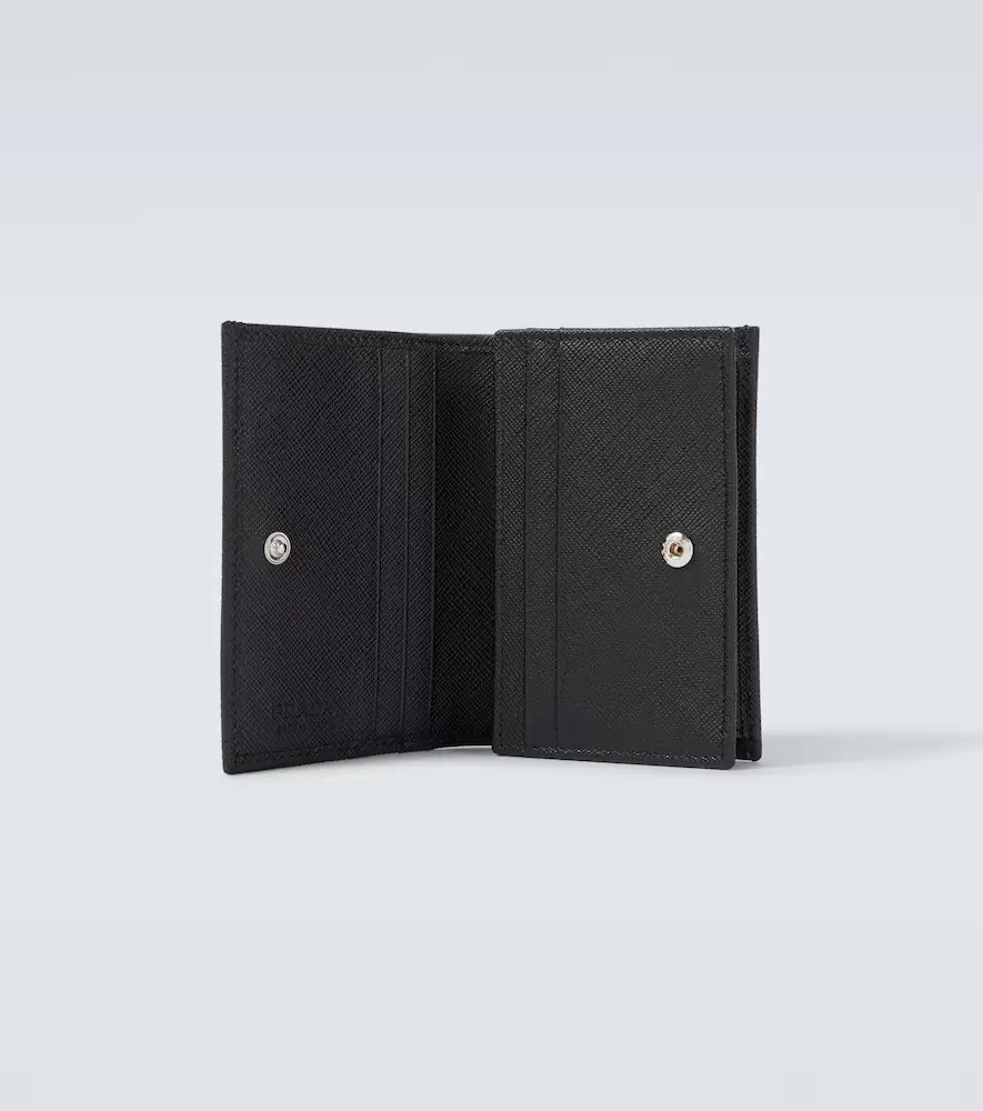 Prada Logo Saffiano leather card case | Thumbnail 3 Prada Logo Saffiano leather card case | Thumbnail 3