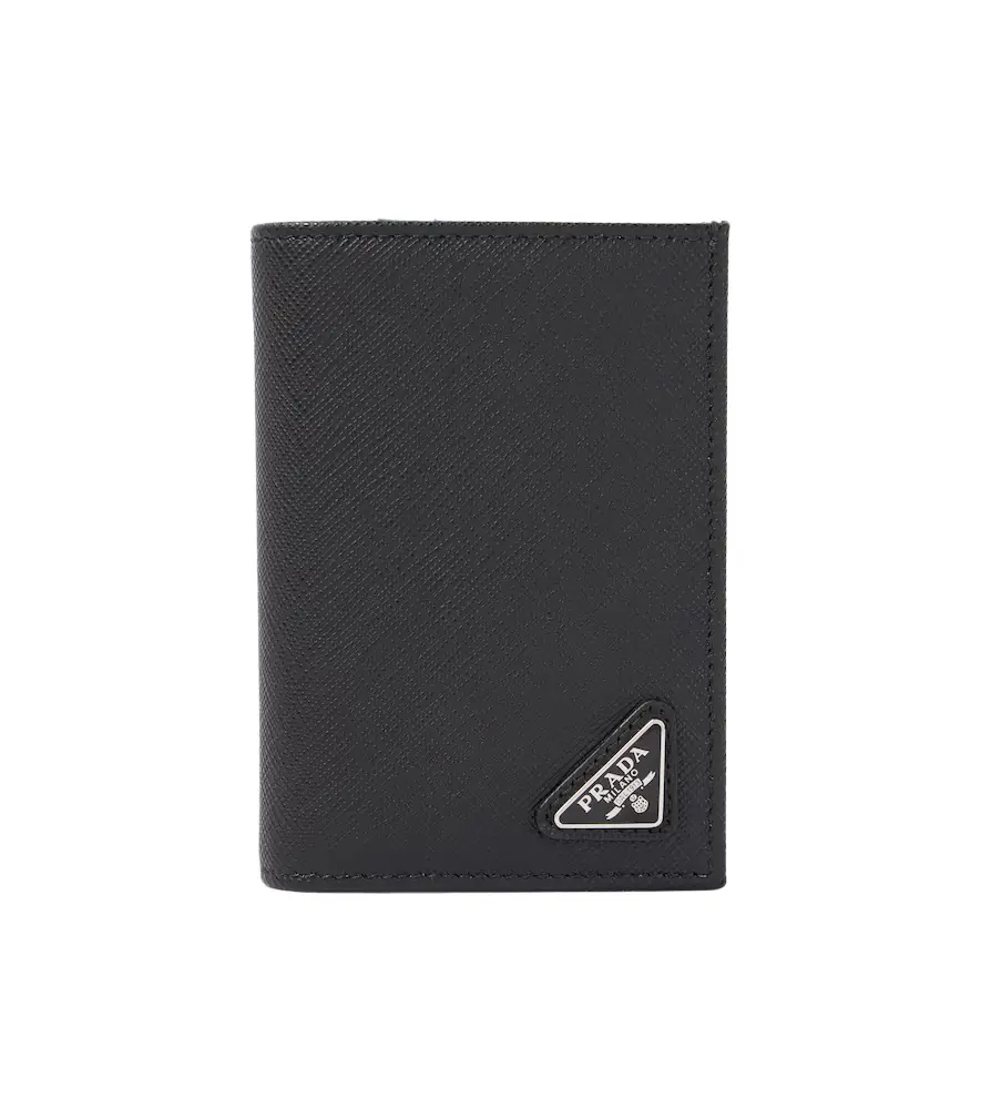 Prada Logo Saffiano leather card case | Image 1 Prada Logo Saffiano leather card case | Image 1