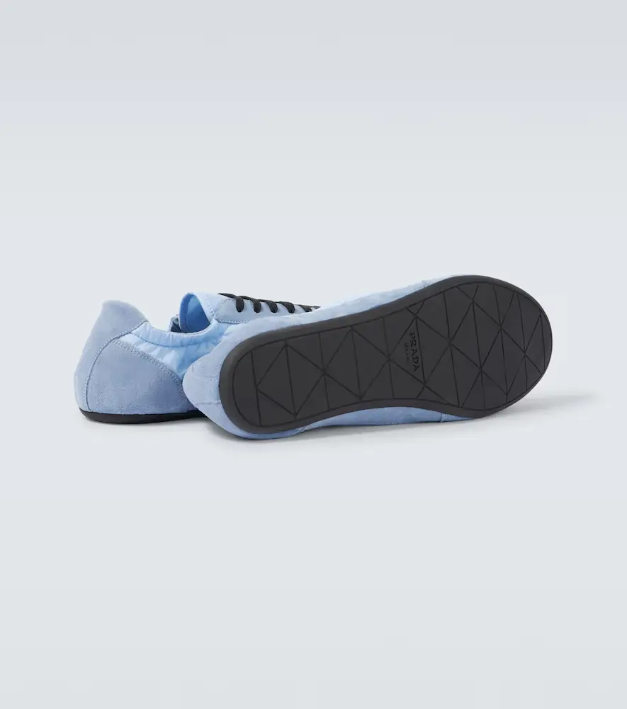 Prada Collapse Re-Nylon and suede sneakers | Thumbnail 6 Prada Collapse Re-Nylon and suede sneakers | Thumbnail 6