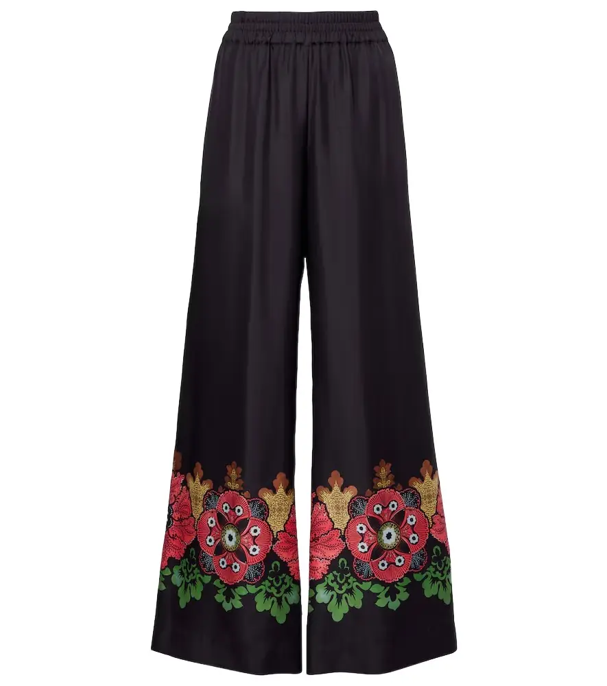 La DoubleJ Printed silk twill palazzo pants | Image 1 La DoubleJ Printed silk twill palazzo pants | Image 1
