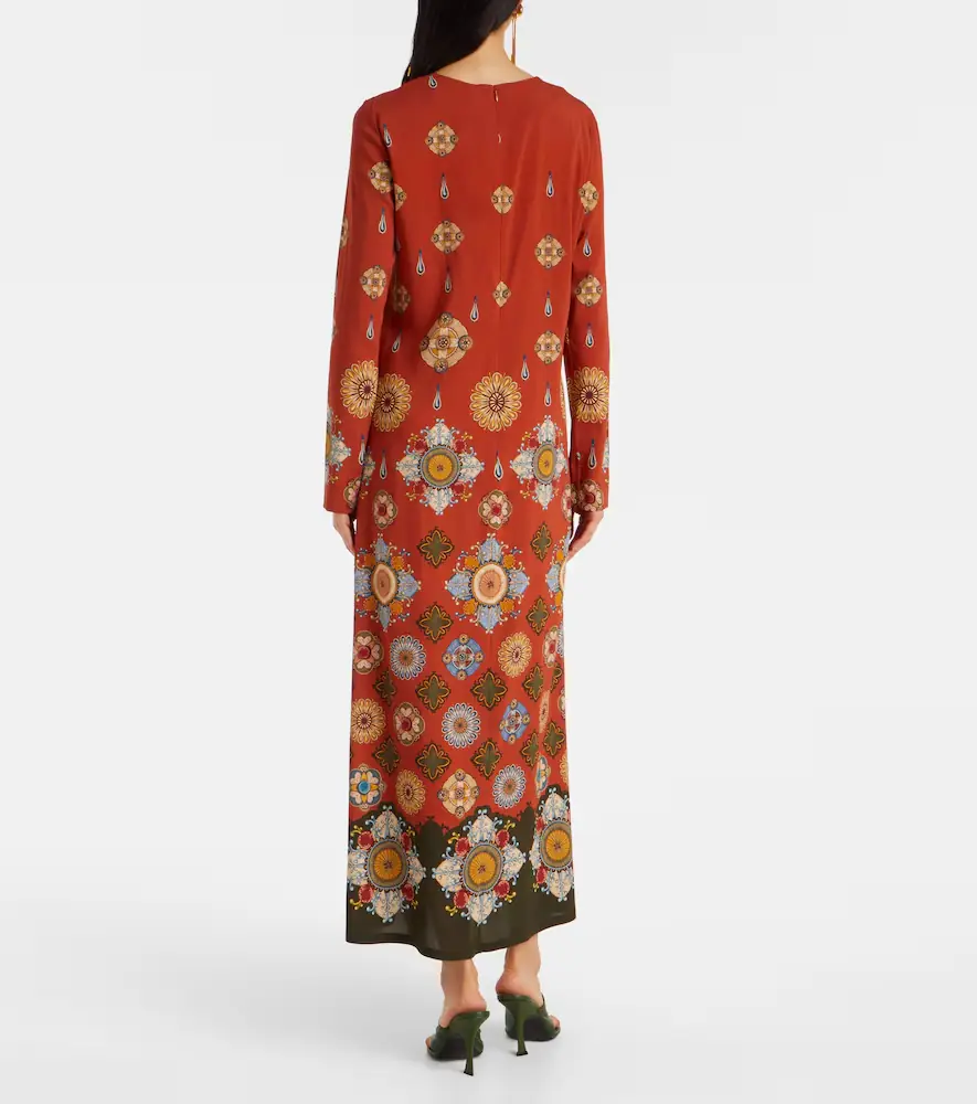 La DoubleJ Swing printed jersey maxi dress | Thumbnail 4 La DoubleJ Swing printed jersey maxi dress | Thumbnail 4