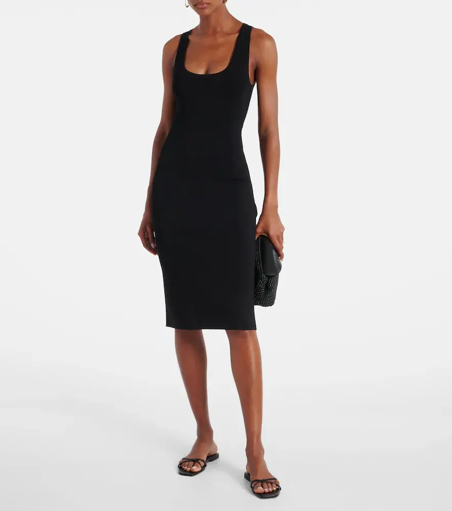 TOTEME Jersey midi dress | Thumbnail 4