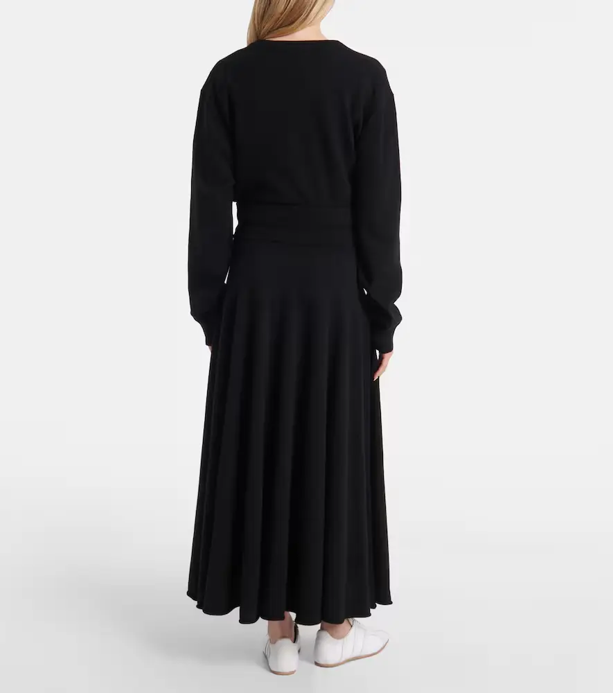 Extreme Cashmere N°313 Twirl cashmere-blend maxi skirt | Thumbnail 5 Extreme Cashmere N°313 Twirl cashmere-blend maxi skirt | Thumbnail 5
