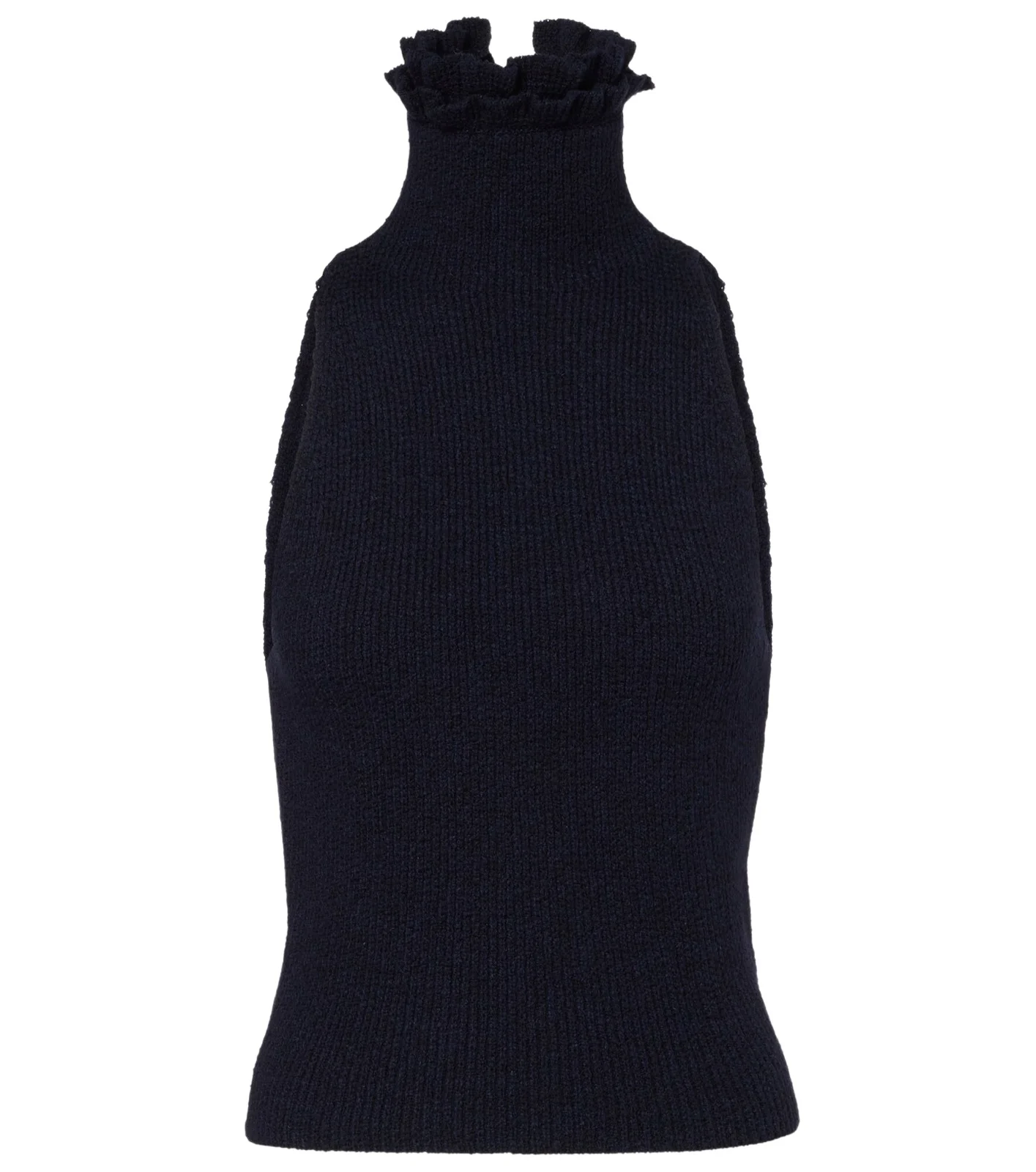ALAÏA Wool and silk-blend turtleneck top ALAÏA Wool and silk-blend turtleneck top