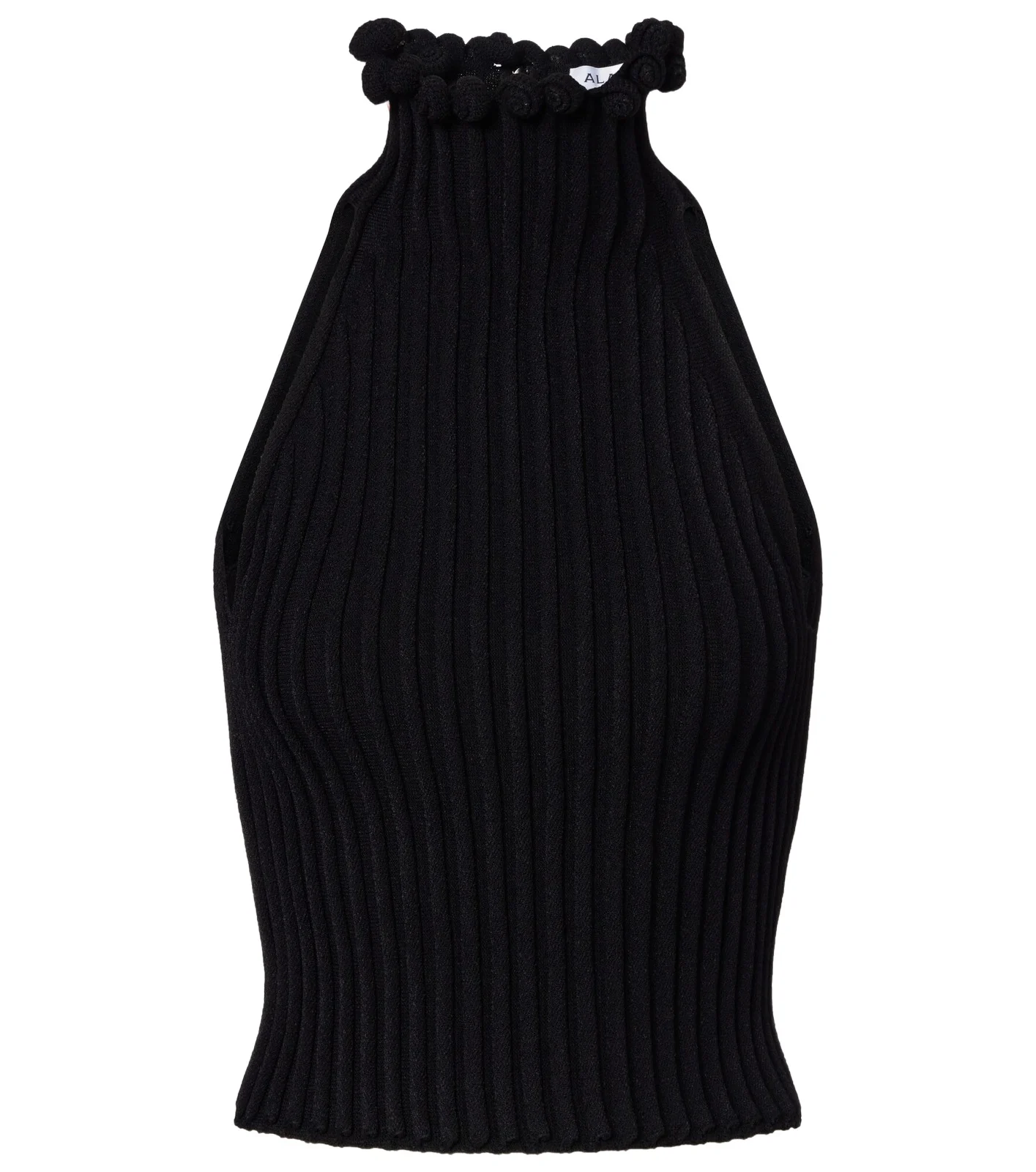 ALAÏA Ribbed-knit turtleneck top ALAÏA Ribbed-knit turtleneck top