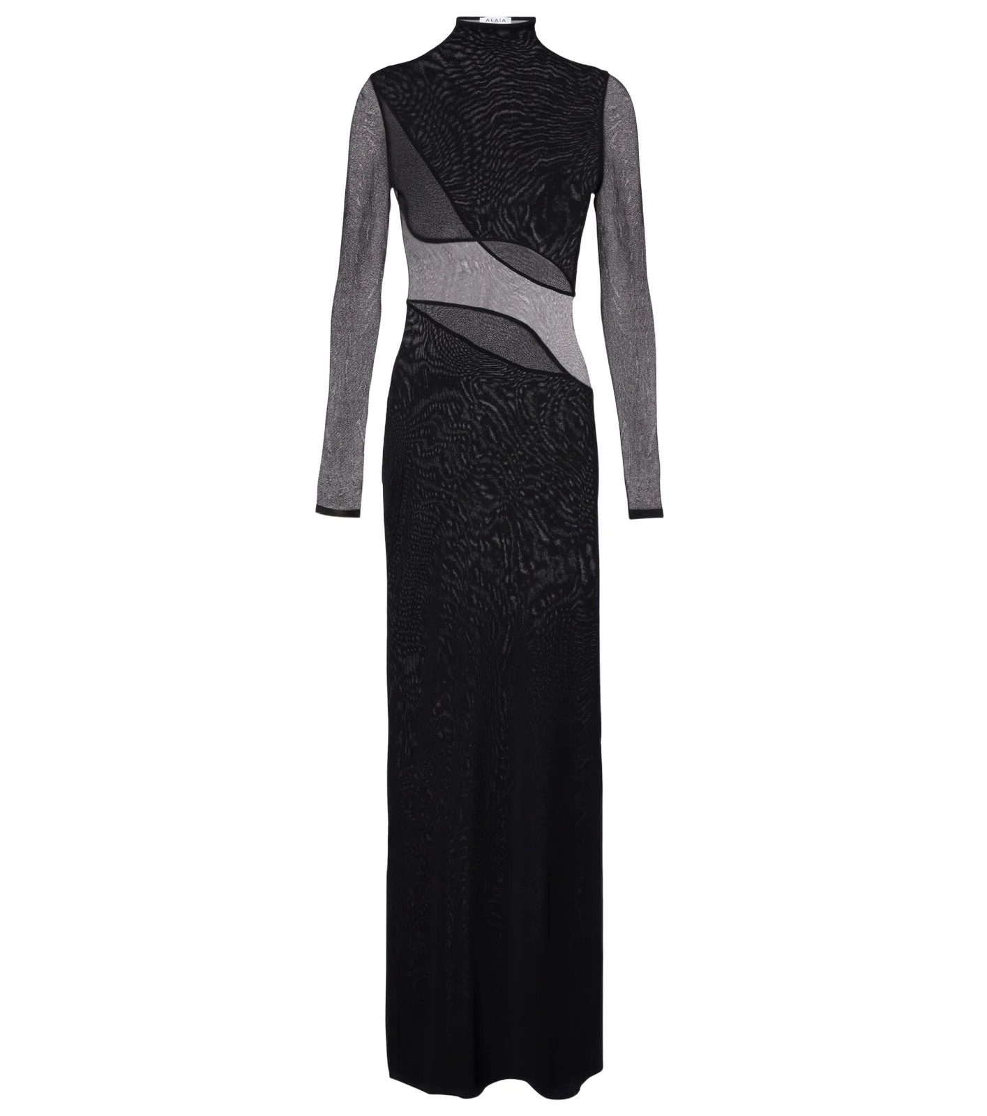 Alaïa Alaïa Knitted sheer gown
