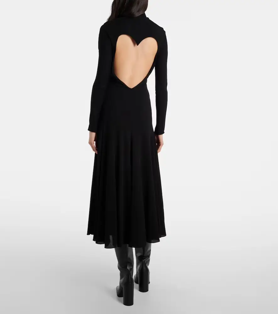 ALAÏA ALAÏA Cutout midi dress | Thumbnail 3