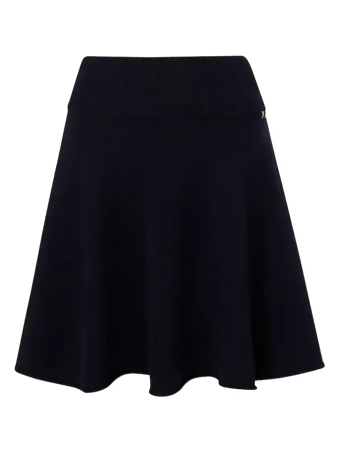 Girl cashmere-blend miniskirt Girl cashmere-blend miniskirt