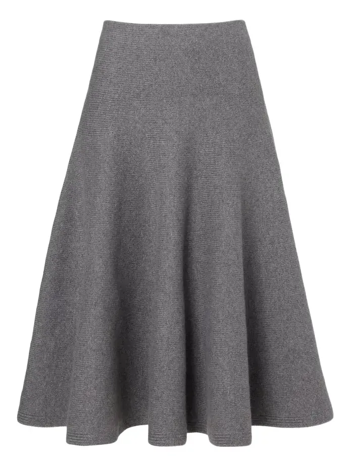 Alaïa Cashmere-blend midi skirt Alaïa Cashmere-blend midi skirt