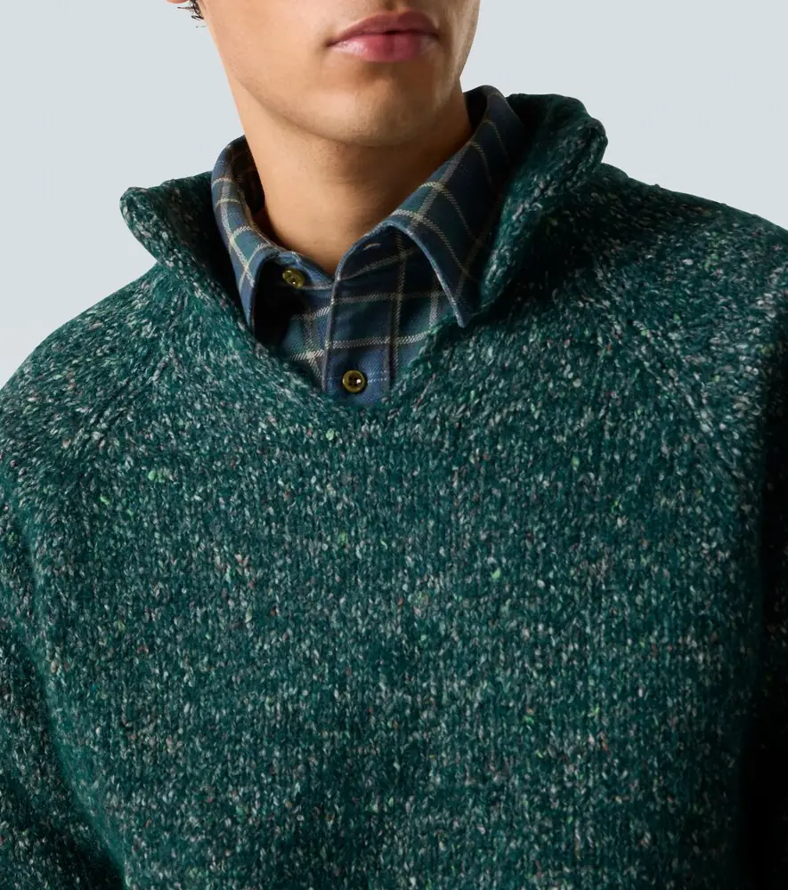 ERL Alpaca, wool, and cotton-blend sweater | Thumbnail 4 ERL Alpaca, wool, and cotton-blend sweater | Thumbnail 4