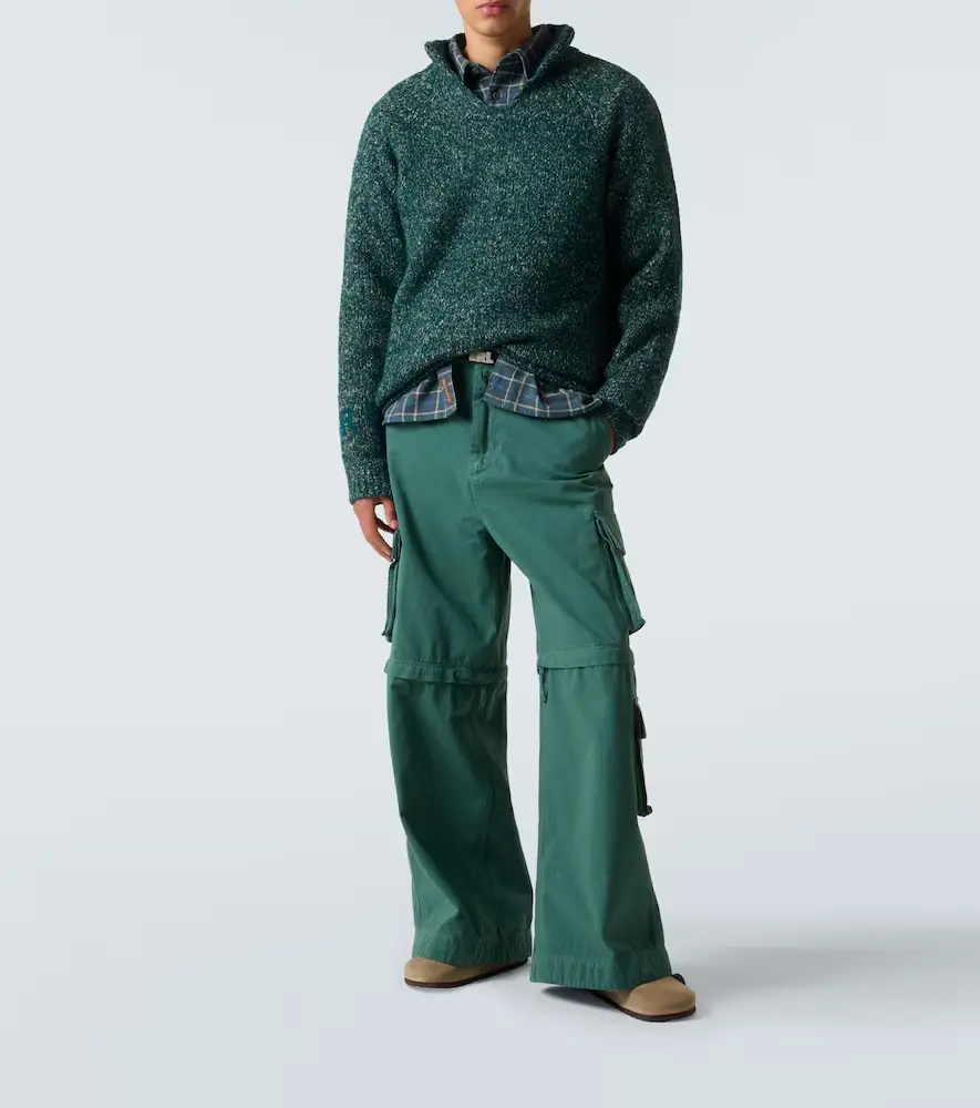 ERL Alpaca, wool, and cotton-blend sweater | Thumbnail 6 ERL Alpaca, wool, and cotton-blend sweater | Thumbnail 6