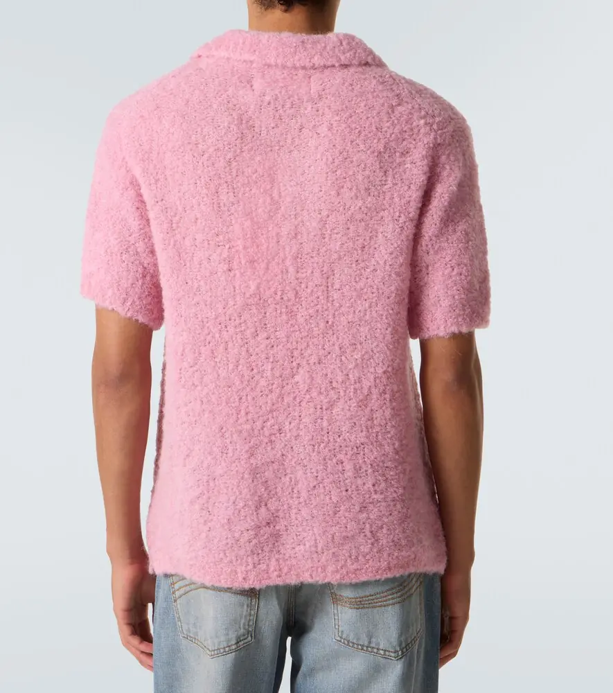 ERL Alpaca-blend polo sweater | Thumbnail 6