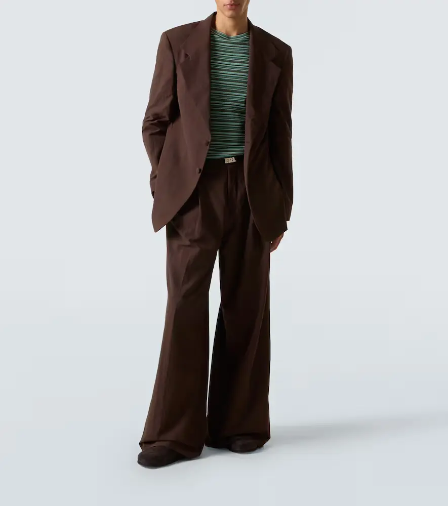 ERL Pleated wide-leg pants | Thumbnail 2 ERL Pleated wide-leg pants | Thumbnail 2