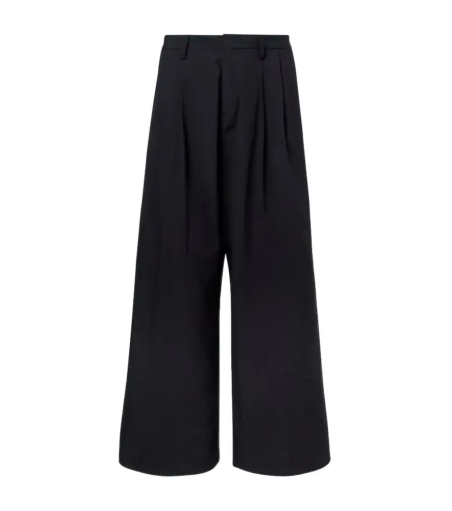 ERL Pleated wide-leg pants