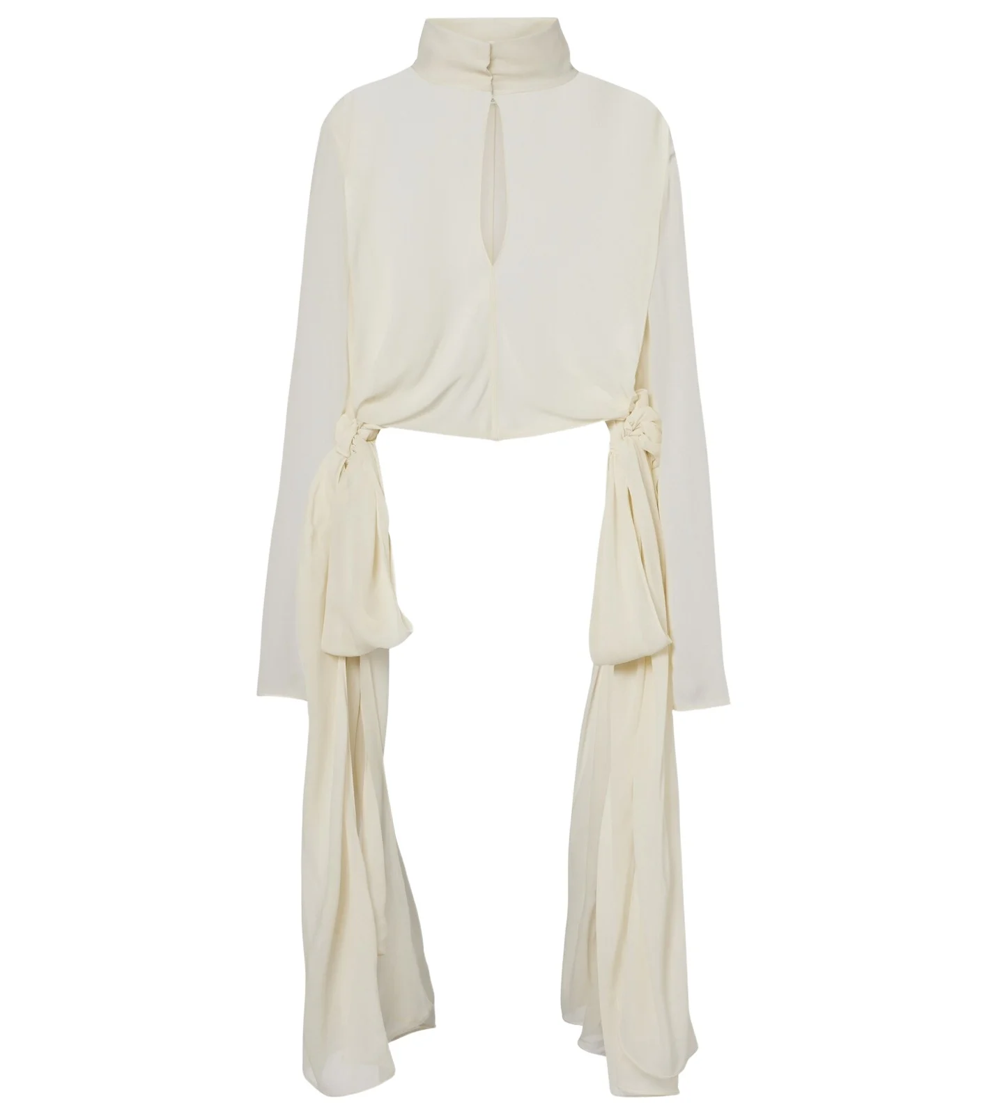 ALAÏA ALAÏA Semi-sheer blouse