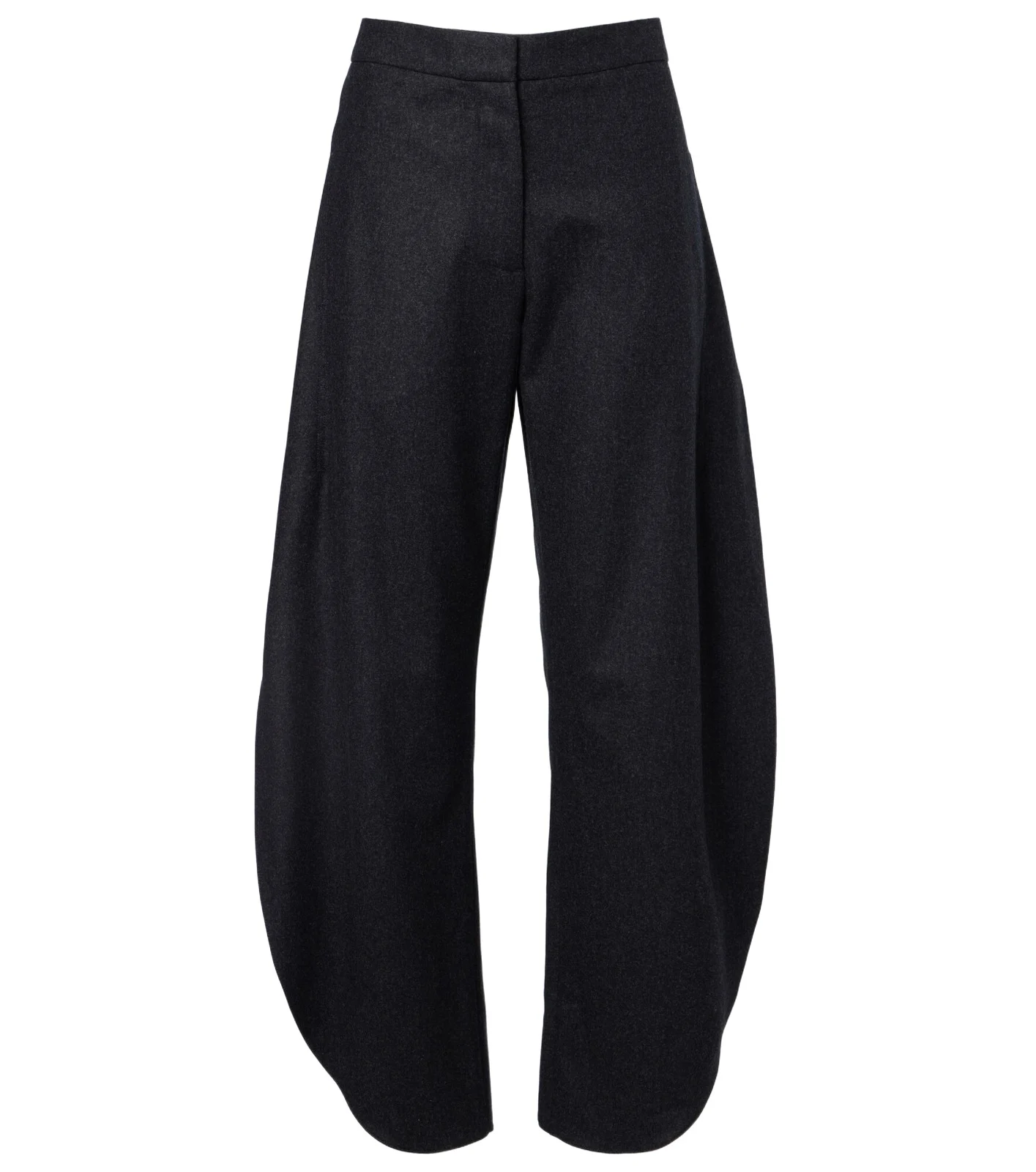 ALAÏA Wool barrel-leg pants