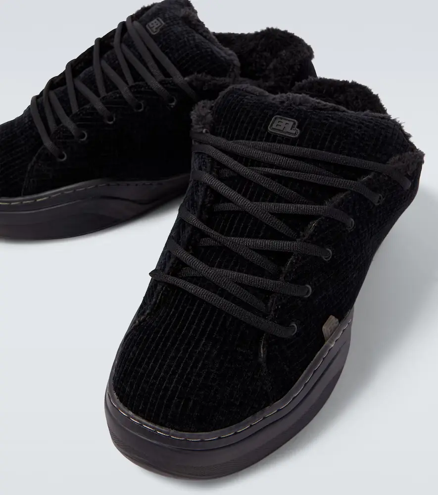 ERL Vamp terry-lined corduroy sneakers | Thumbnail 6