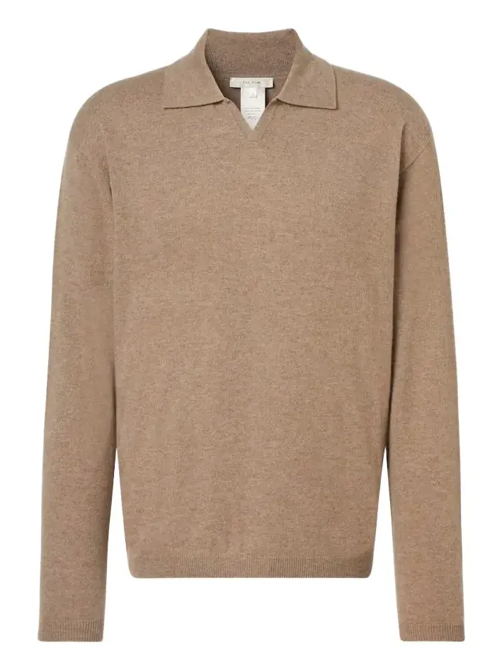 Franz cashmere polo sweater Franz cashmere polo sweater