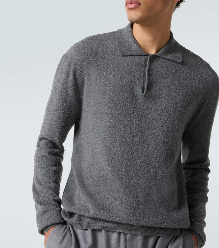 The Row Almot cotton polo sweater | Thumbnail 4 The Row Almot cotton polo sweater | Thumbnail 4