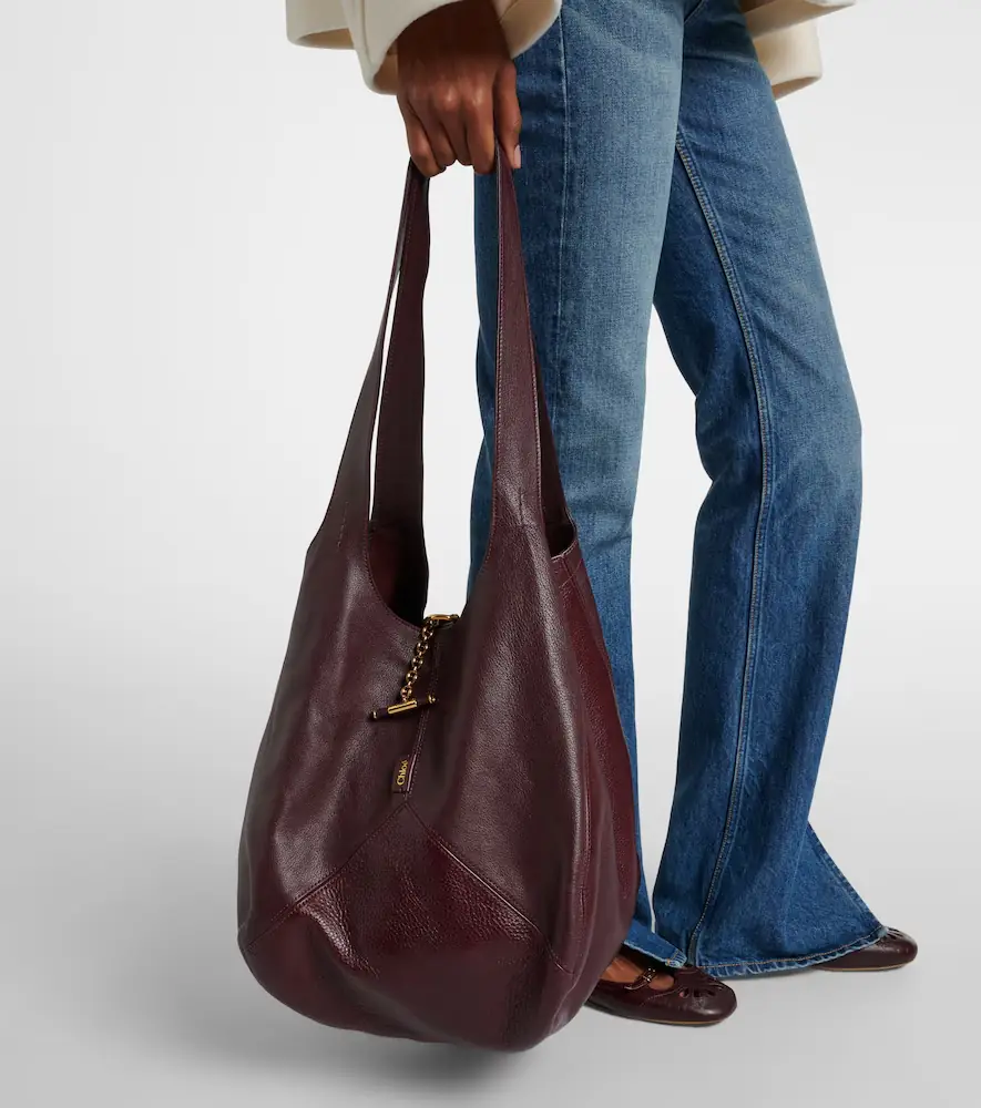 Chloé Chloé Chloé Balloon Medium leather shoulder bag | Thumbnail 8