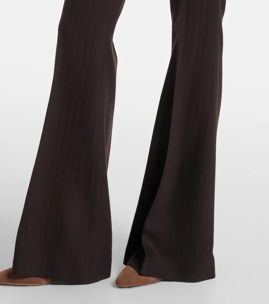 Gabriela Hearst Rhein high-rise wool flared pants | Thumbnail 6 Gabriela Hearst Rhein high-rise wool flared pants | Thumbnail 6