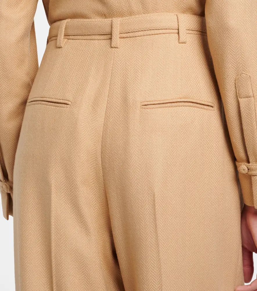 Gabriela Hearst Rhein high-rise wool flared pants | Thumbnail 4 Gabriela Hearst Rhein high-rise wool flared pants | Thumbnail 4