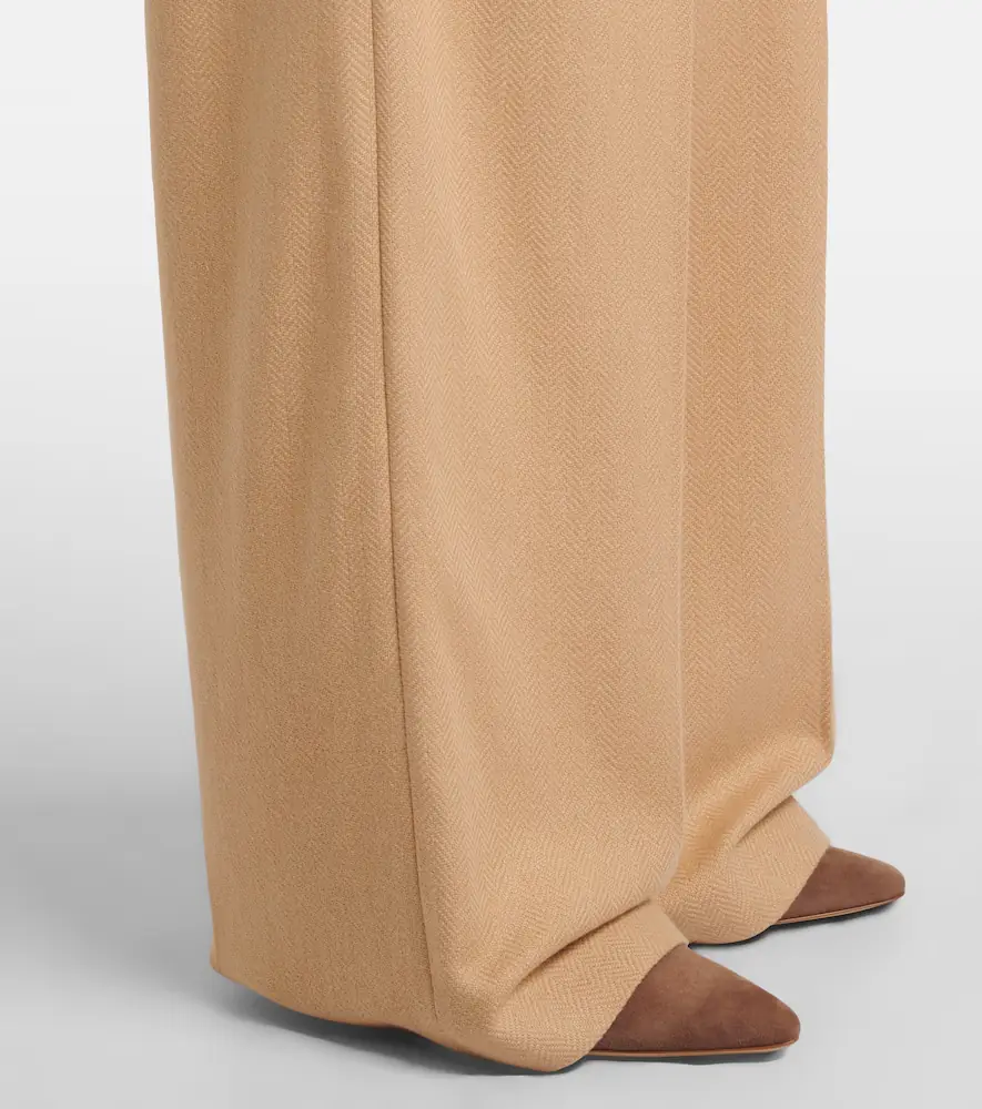 Gabriela Hearst Rhein high-rise wool flared pants | Thumbnail 6 Gabriela Hearst Rhein high-rise wool flared pants | Thumbnail 6