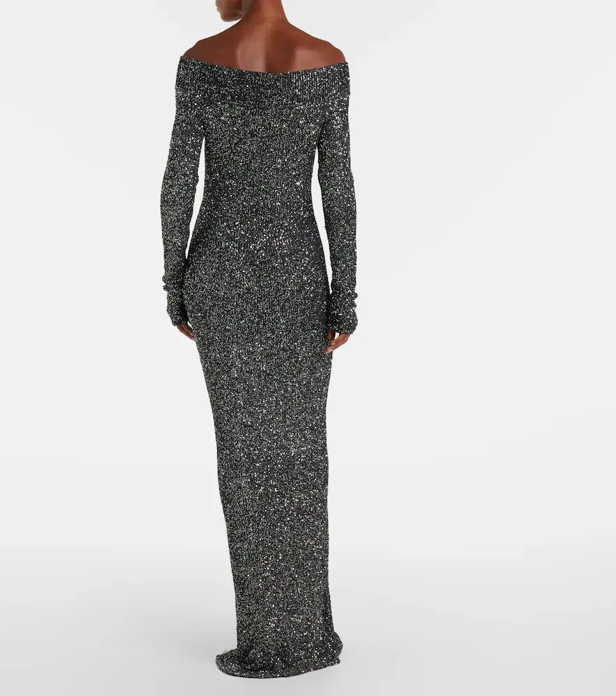 Stella McCartney Knitted sequined gown | Thumbnail 2