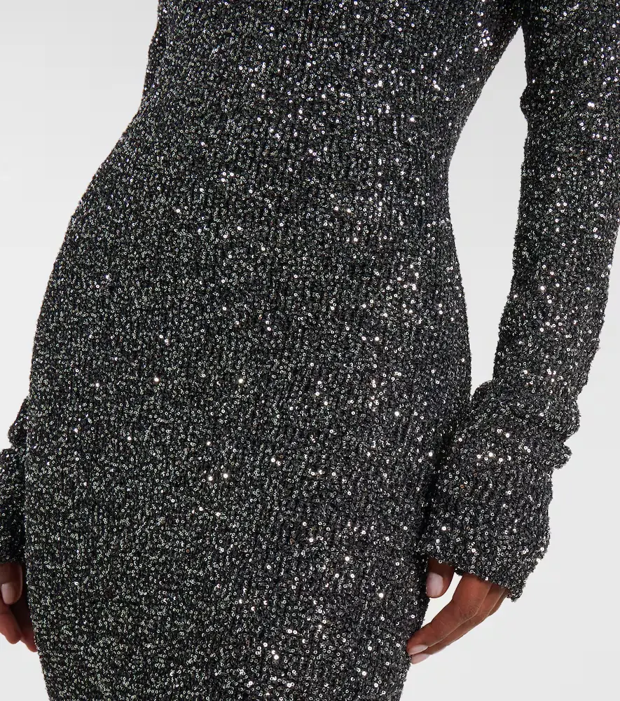 Stella McCartney Knitted sequined gown | Thumbnail 4
