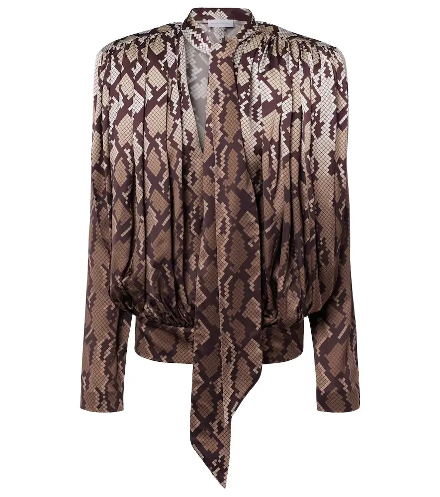 Stella McCartney Snake-effect top | Image 1 Stella McCartney Snake-effect top | Image 1