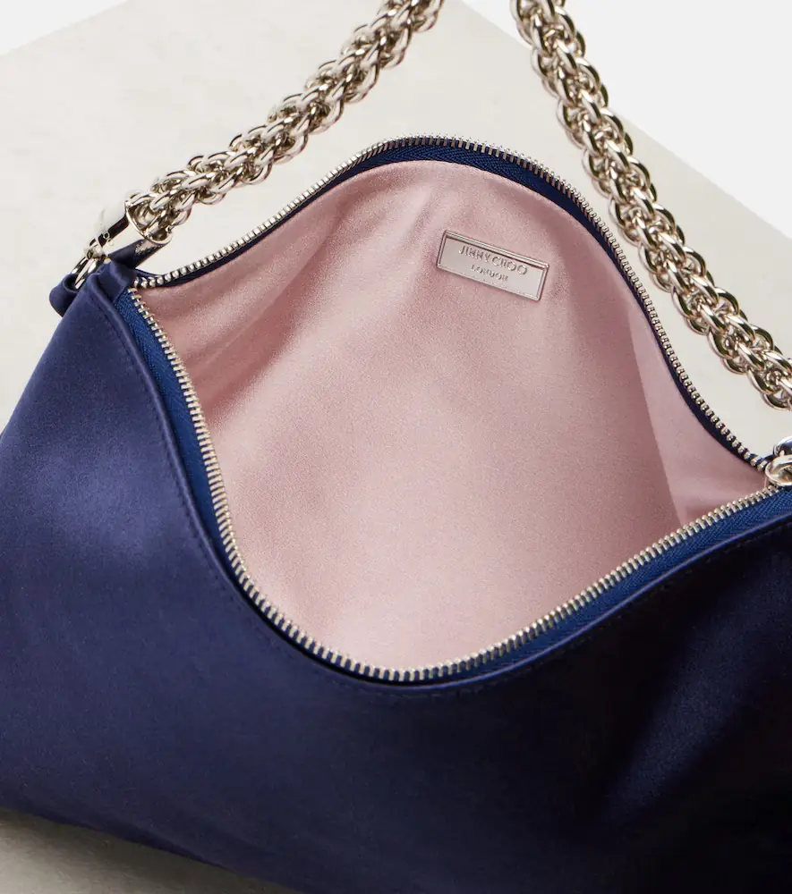 Jimmy Choo Callie Small satin clutch | Thumbnail 6