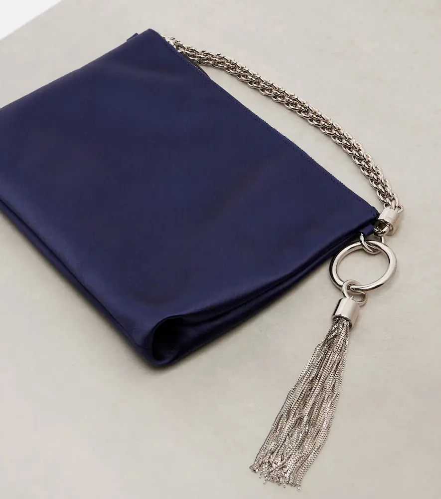 Jimmy Choo Callie Small satin clutch | Thumbnail 7