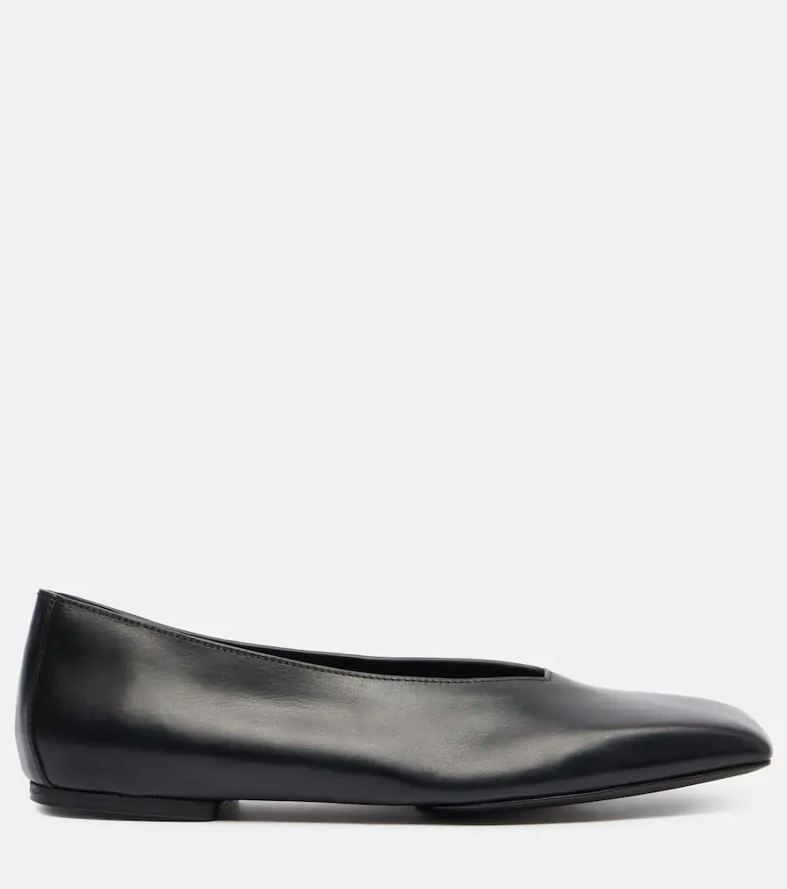 Rick Owens Leather ballet flats | Thumbnail 4 Rick Owens Leather ballet flats | Thumbnail 4