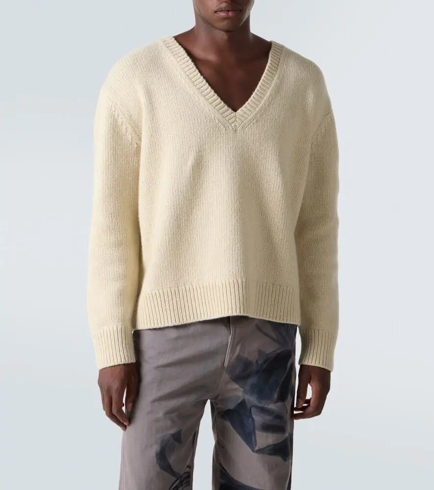 Dries Van Noten Wool and cashmere sweater | Thumbnail 3