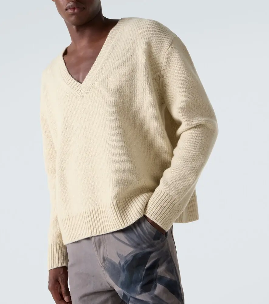 Dries Van Noten Wool and cashmere sweater | Thumbnail 5