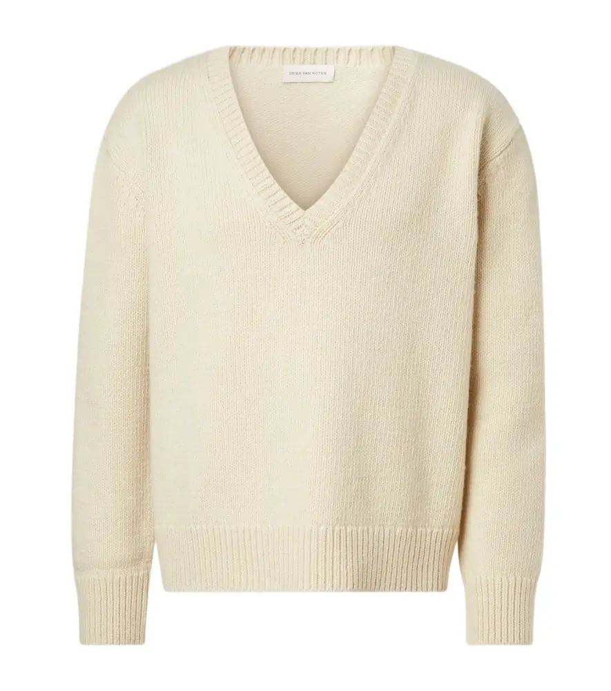 Dries Van Noten Wool and cashmere sweater