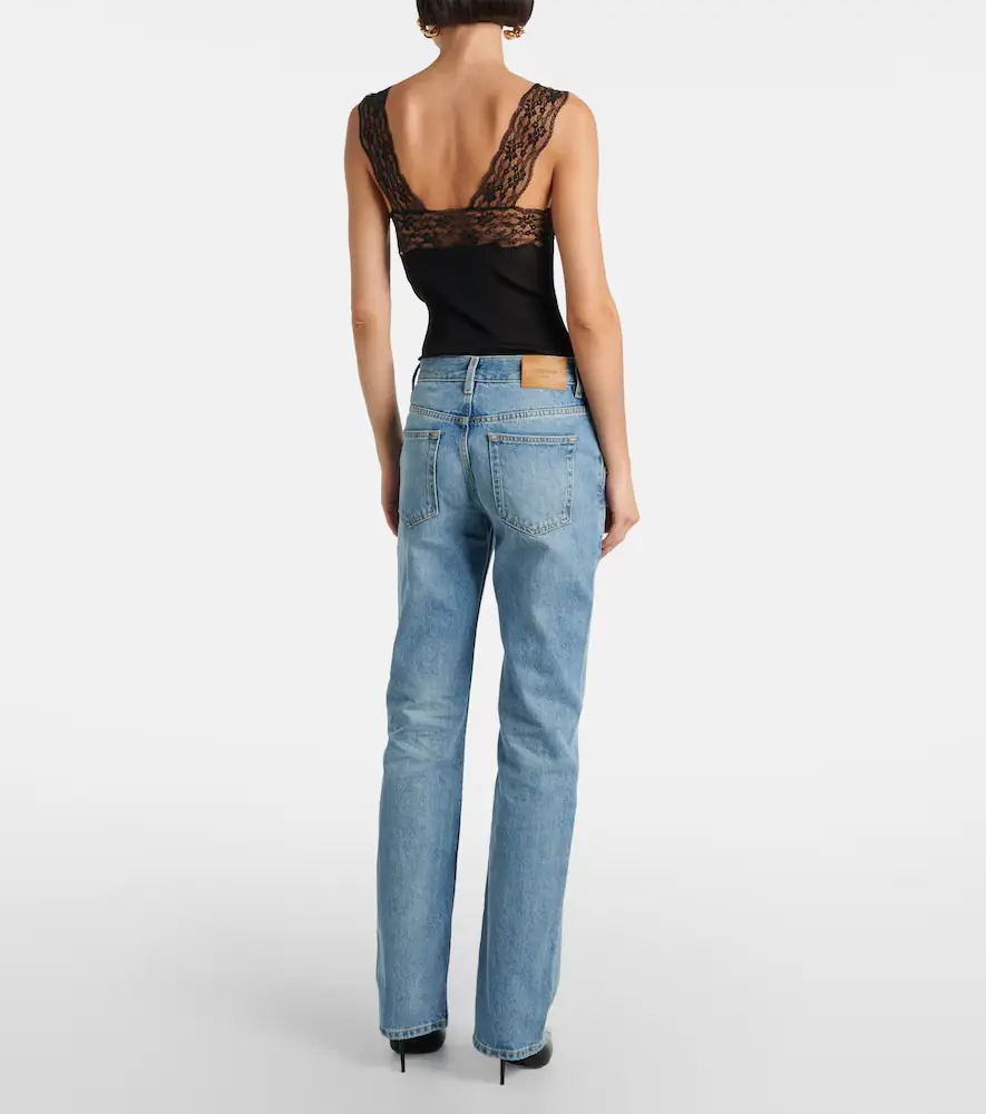 Saint Laurent Mid-rise bootcut jeans | Thumbnail 7 Saint Laurent Mid-rise bootcut jeans | Thumbnail 7